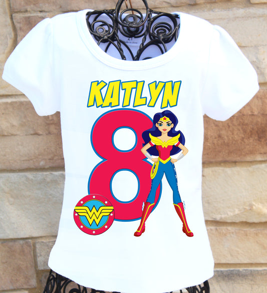 Wonder Woman Birthday Shirt