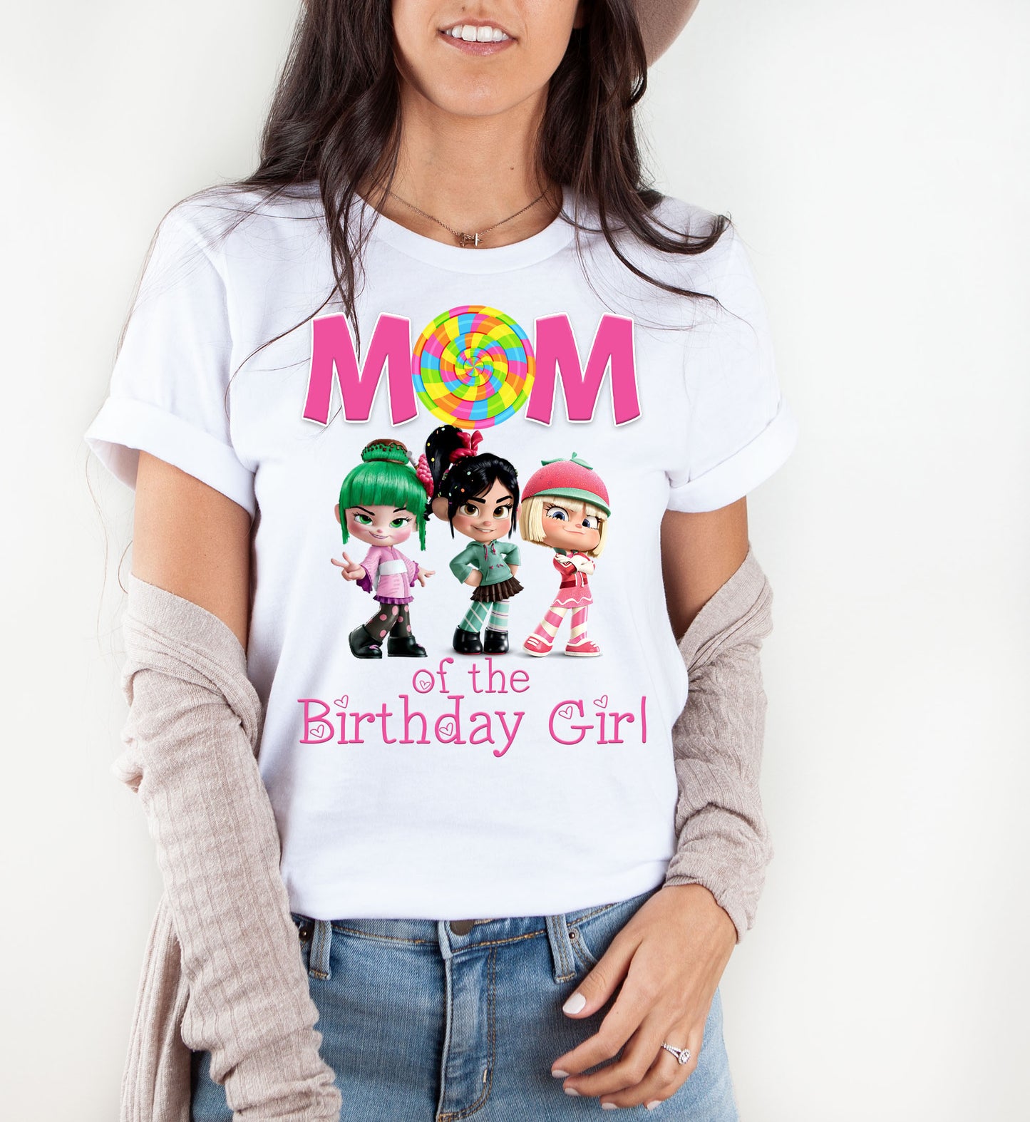 Wreck it ralph mom birthday shirt