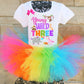 Young Wild and Three birthday tutu outfit