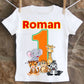 Zoo Animals birthday shirt