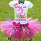 Zoo animals birthday tutu outfit