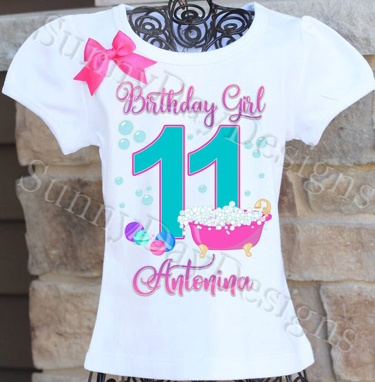 Bath Bomb birthday shirt