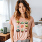 shirt with plants