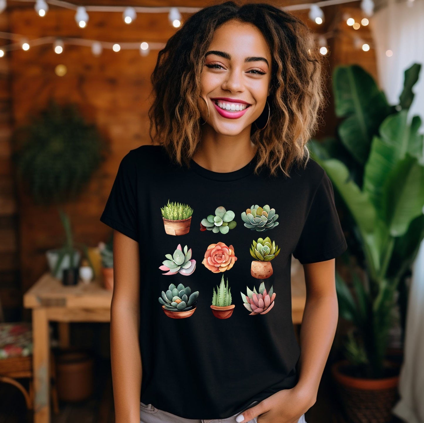 succulent t shirt Succulent T Shirt