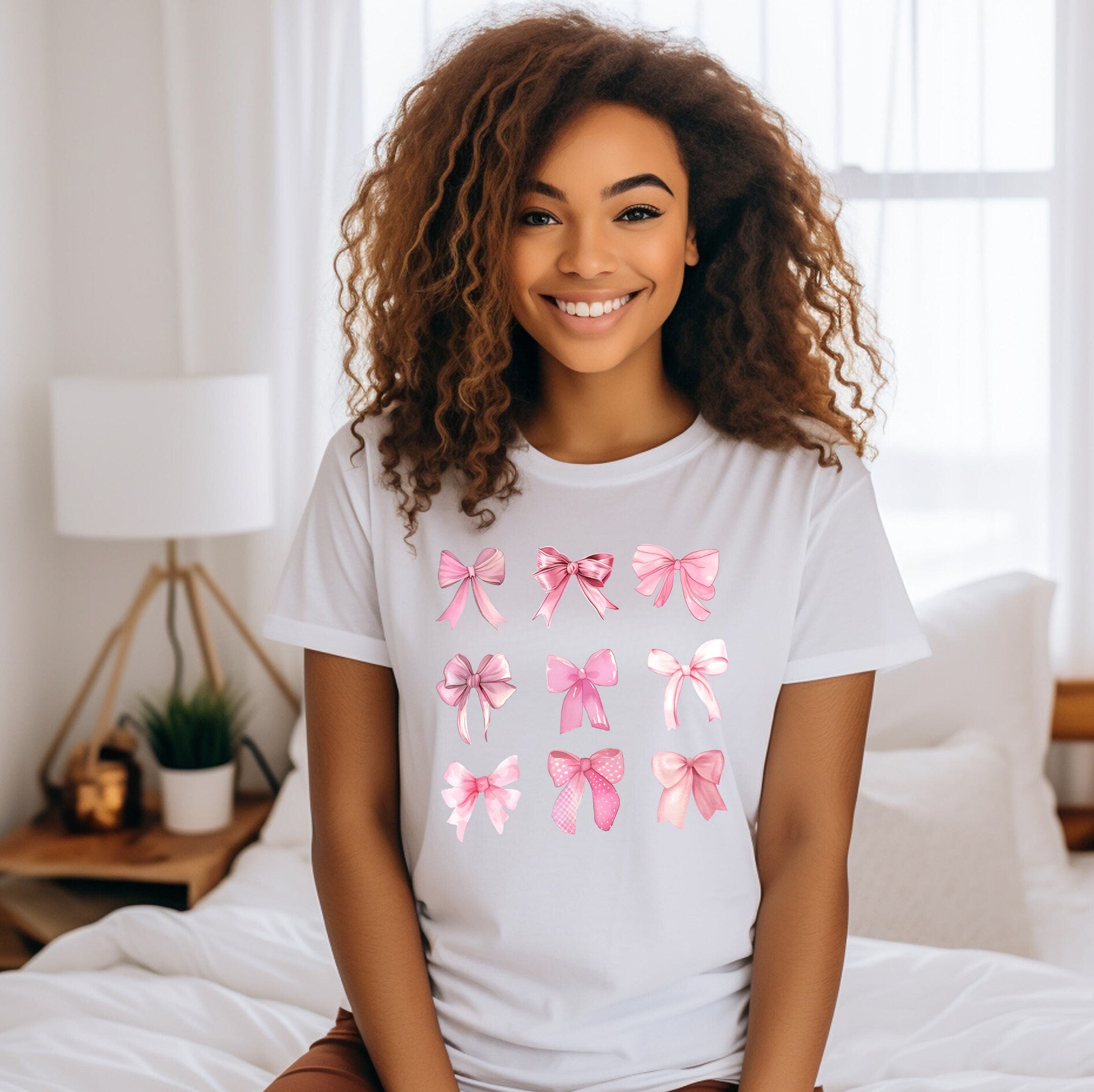 coquette bows t shirt