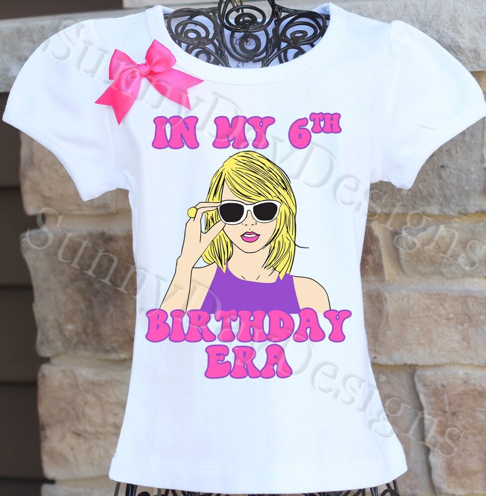 In my birthday era taylor swift shirt
