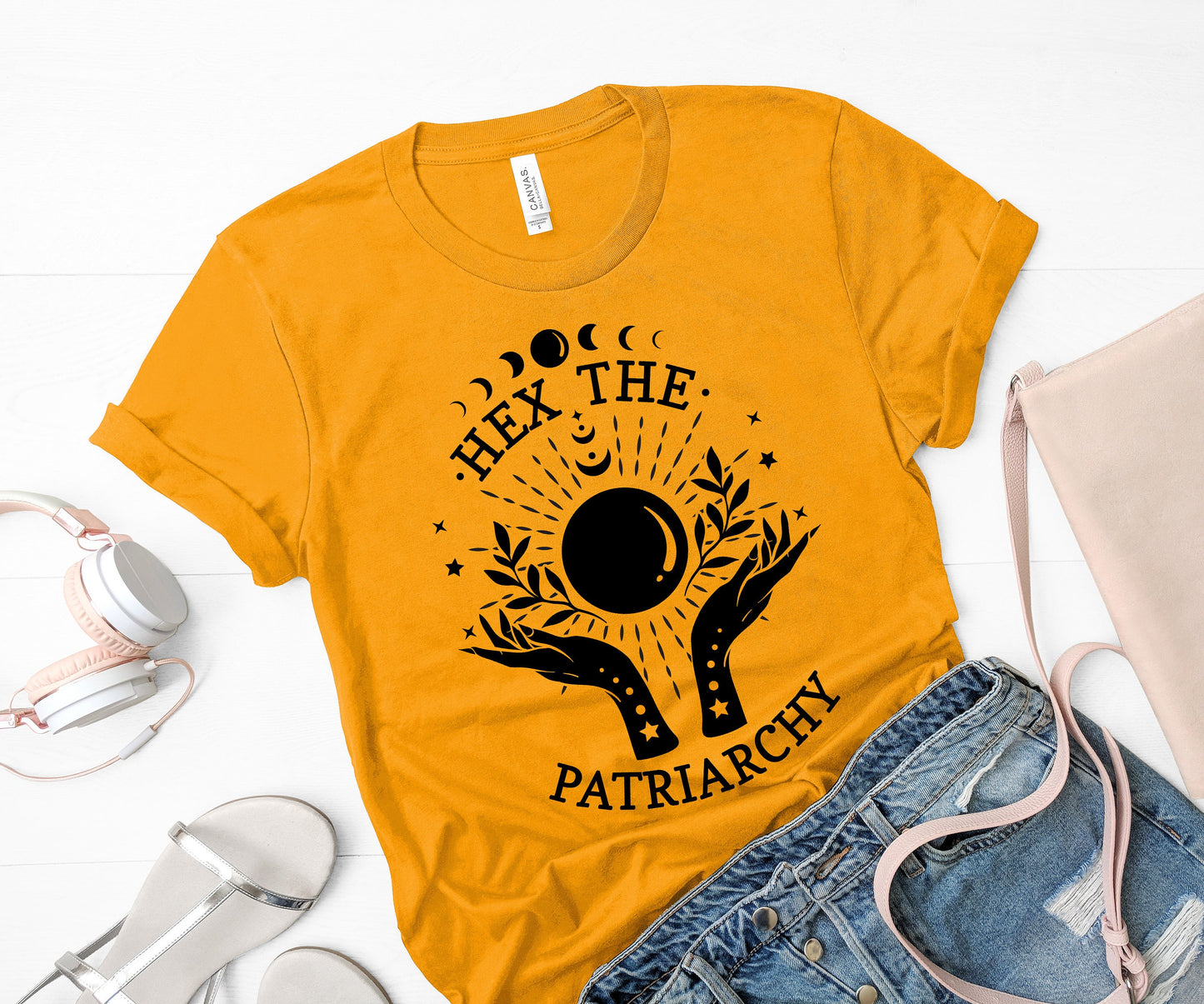 galactic celestial feminist shirt