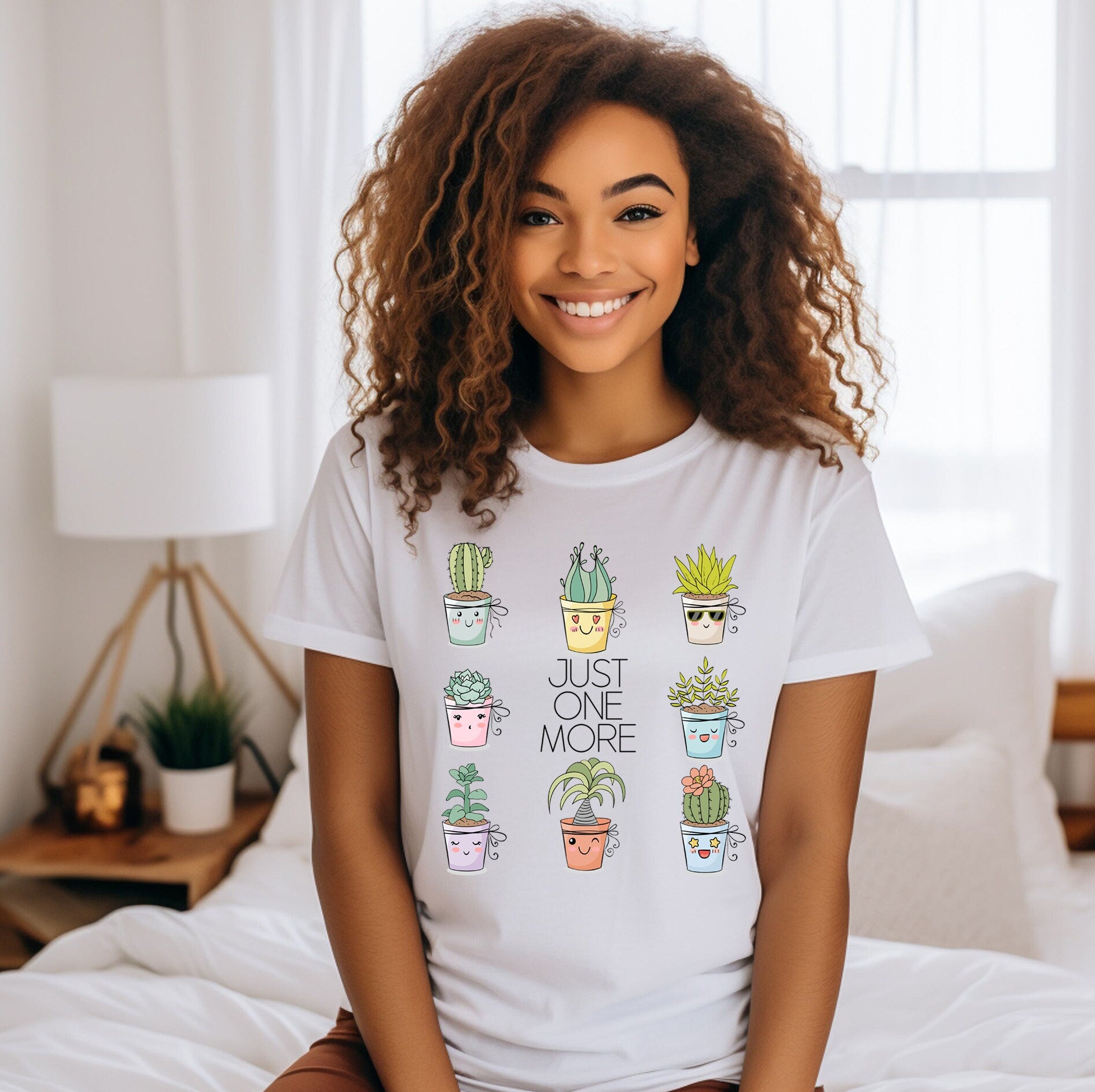 succulent t shirts Succulent T Shirt Peach / M
