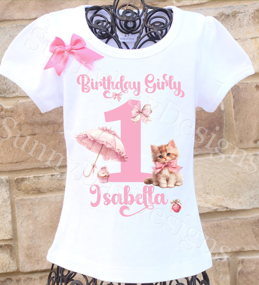 Coquette Birthday Girly Shirt