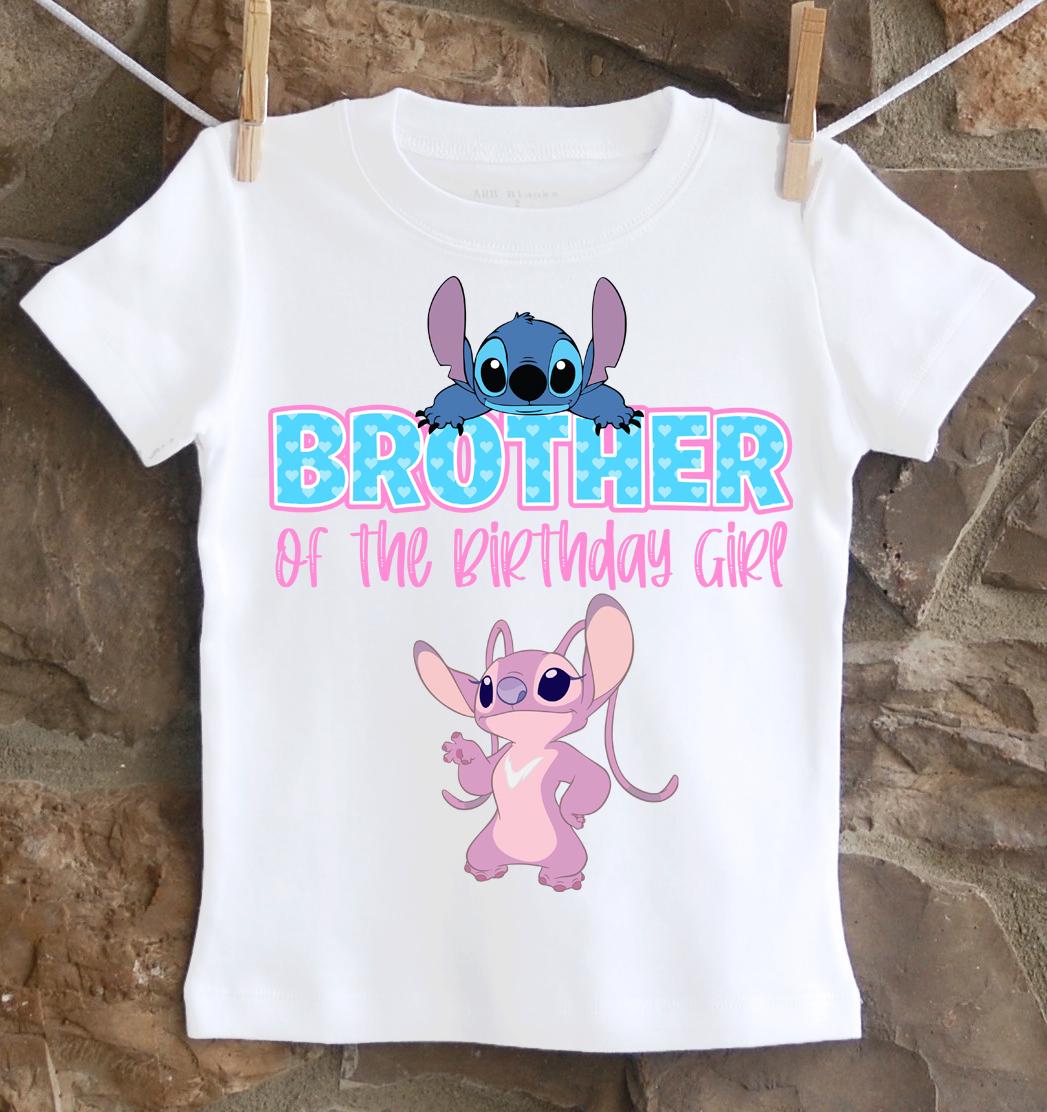 Stitch brother birthday shirt