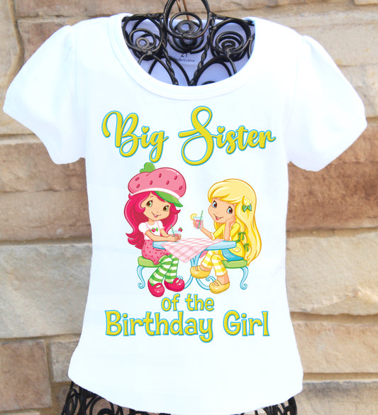 Strawberry shortcake sister shirt