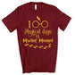 Harry Potter 100th Day of school shirt