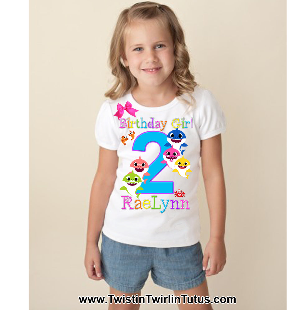 Baby Shark Birthday Shirt