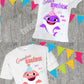 Baby Shark Family Birthday Shirts