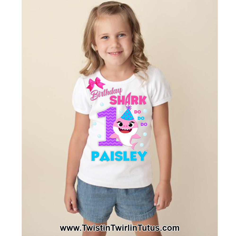 Baby Shark Birthday Shirt