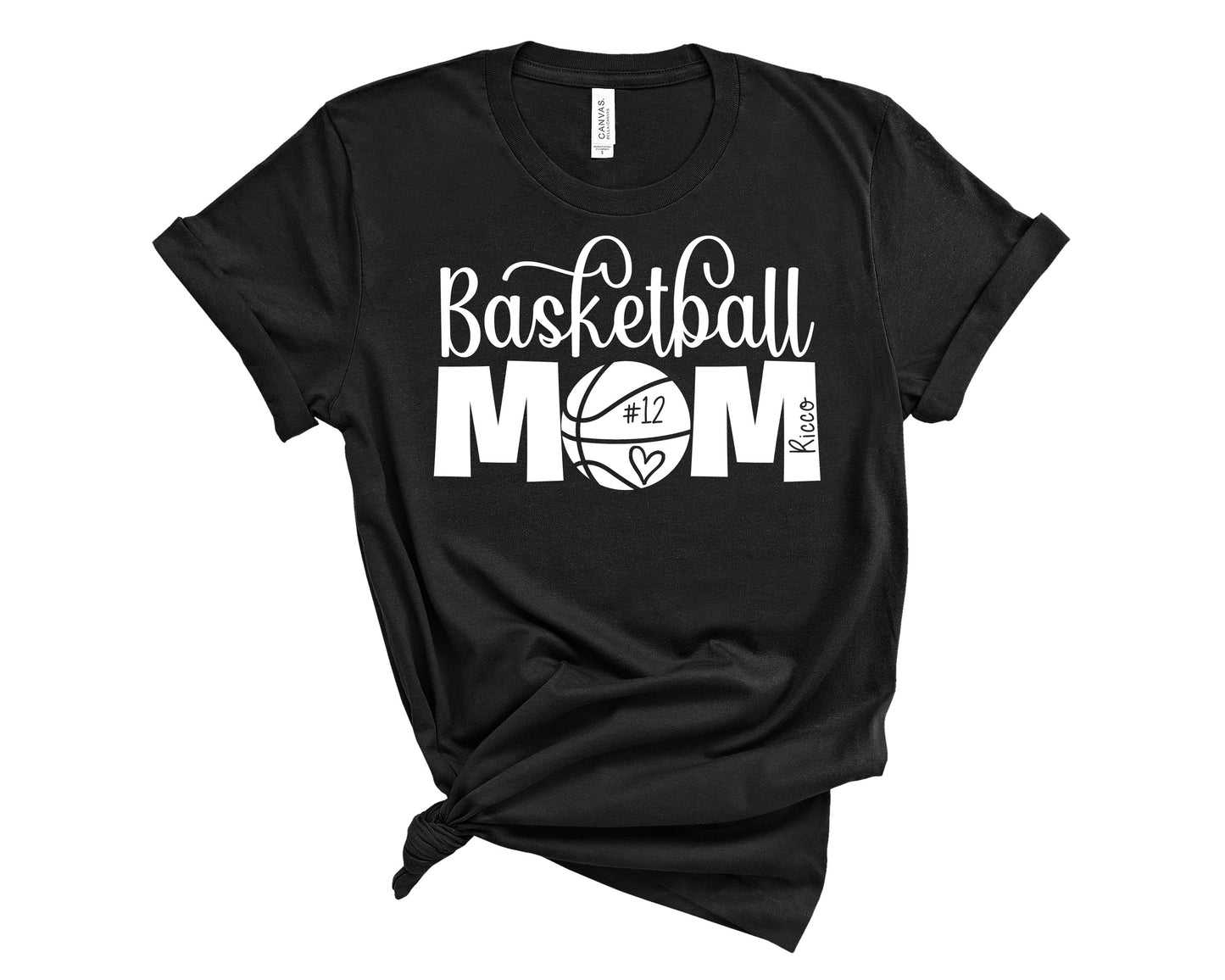 Black Basketball Mom Shirt