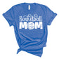 blue Basketball Mom Shirt