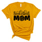 Yellow Basketball Mom Shirt