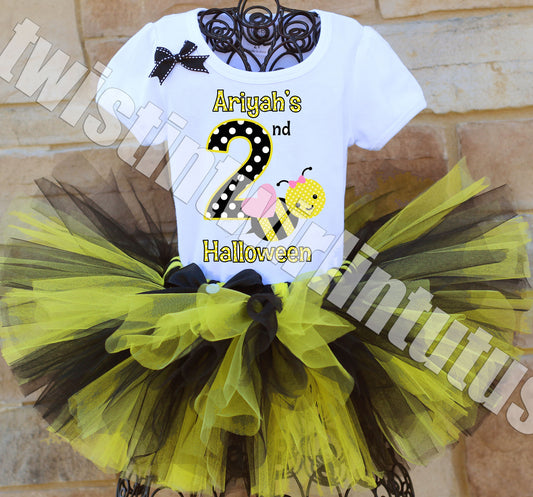 Bumble Bee Halloween Tutu Outfit