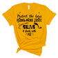protect the bees plant more trees save our seas shirt