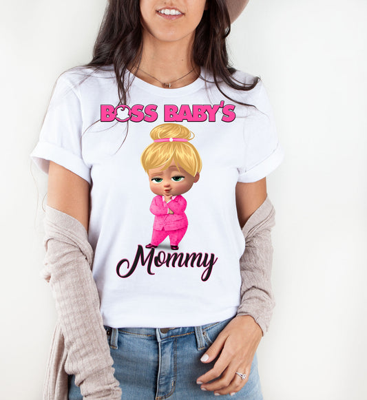Blond Boss Baby Mom Shirt