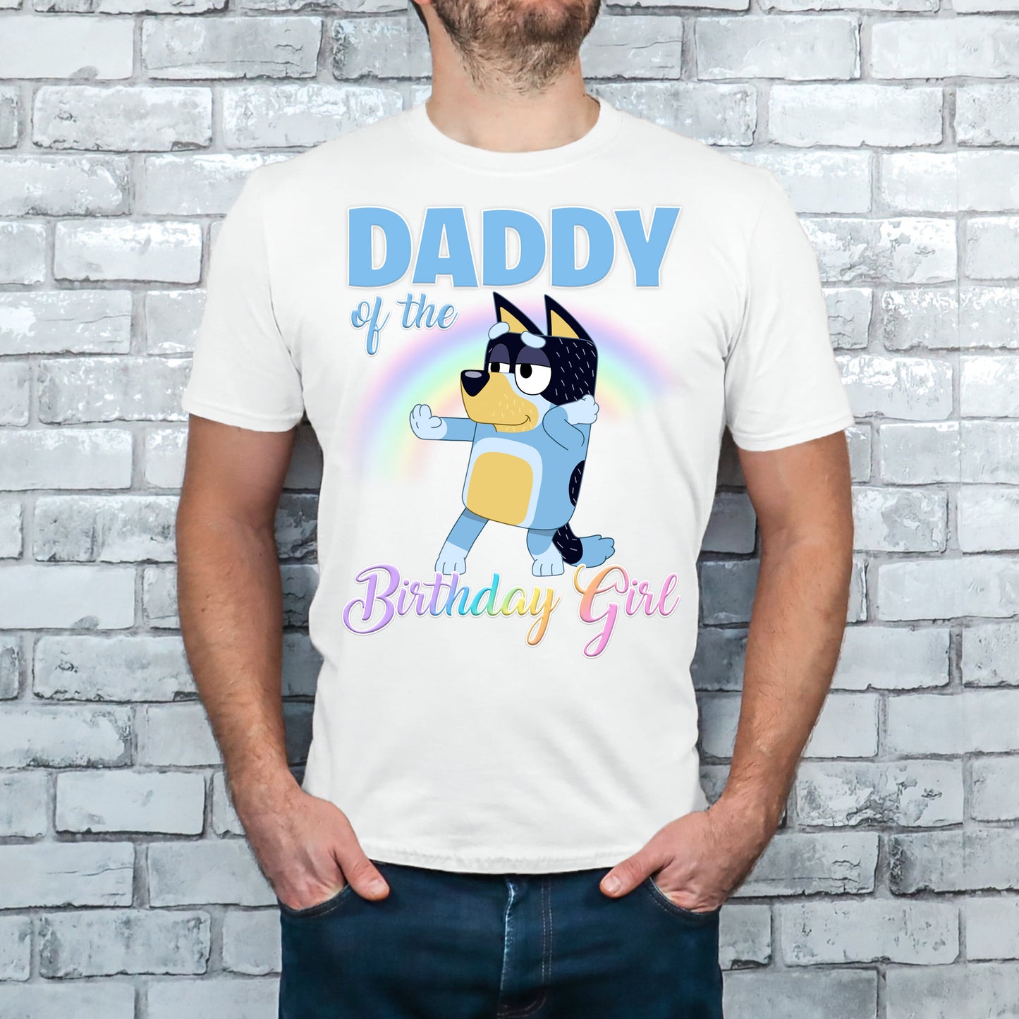 Bluey Daddy Birthday Shirt