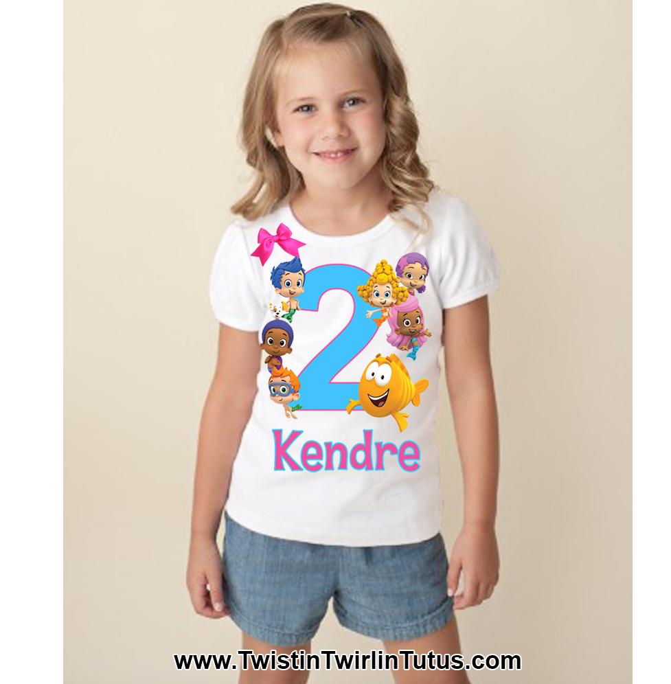 Bubble guppies birthday outfit on sale for girl