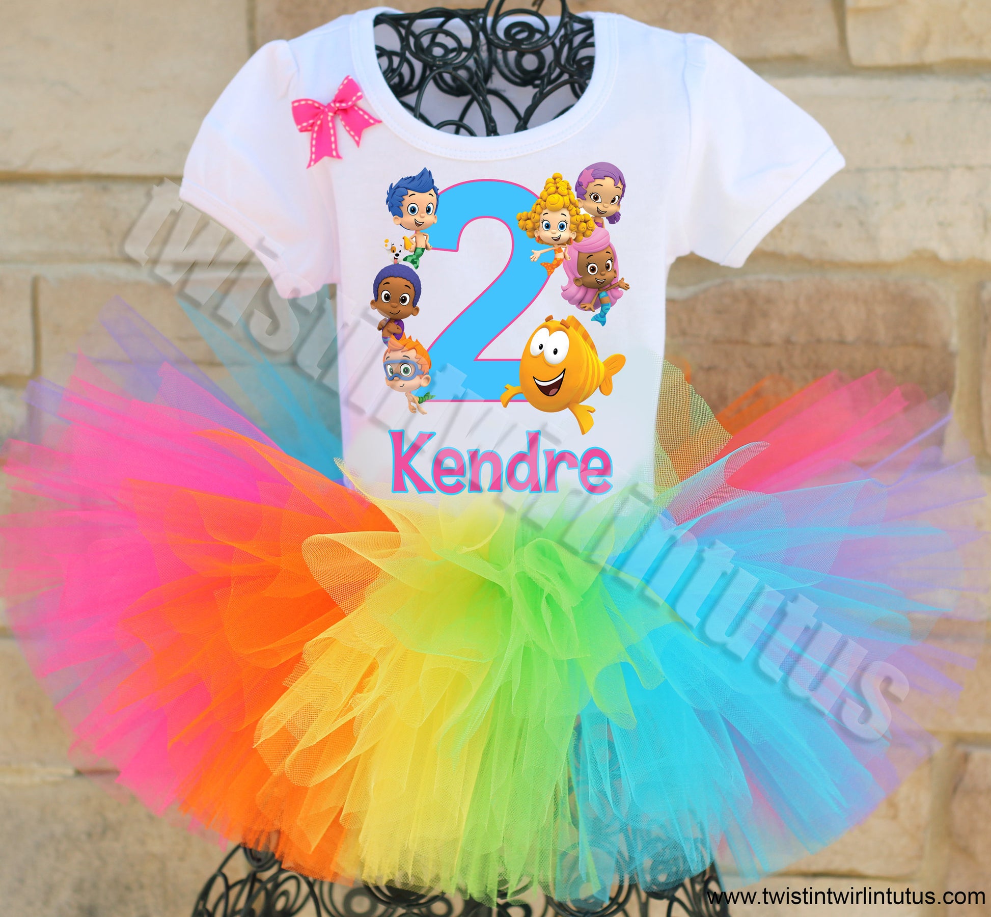 Bubble Guppies Birthday Tutu Outfit