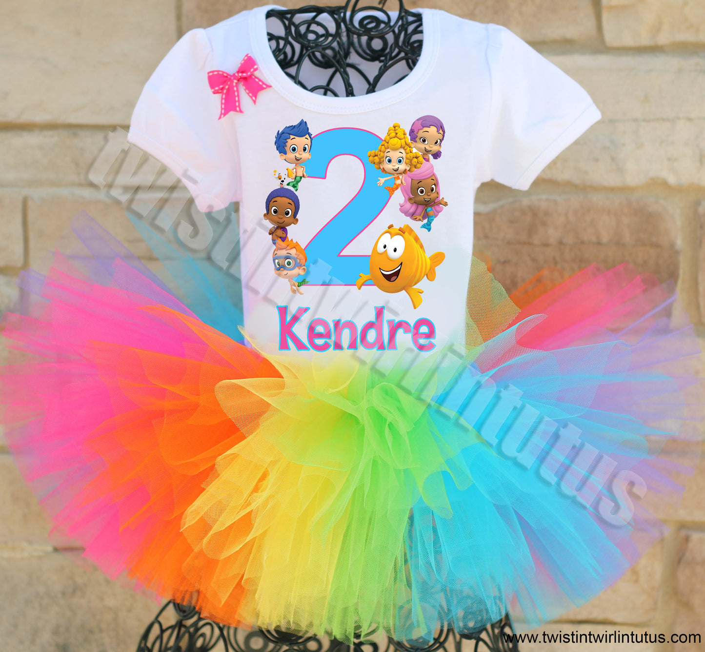 Bubble Guppies Birthday Tutu Outfit