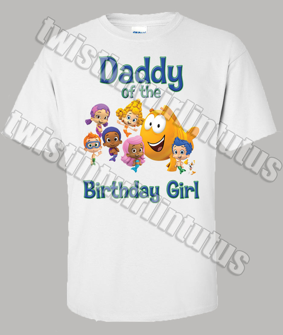 Bubble Guppies Dad Shirt