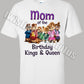 Chipmunk Mom Birthday Shirt
