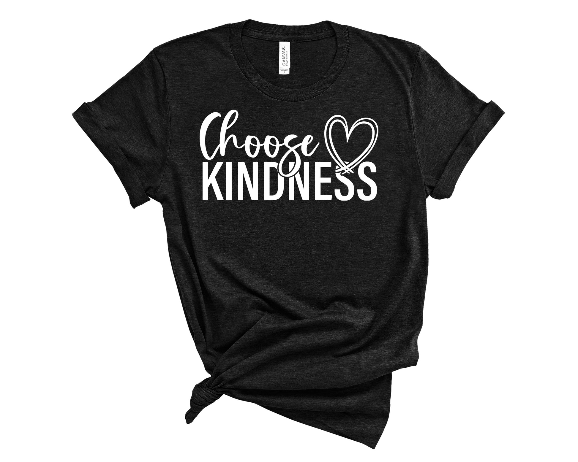 black choose kindness tee