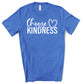 mens blue kindness shirt