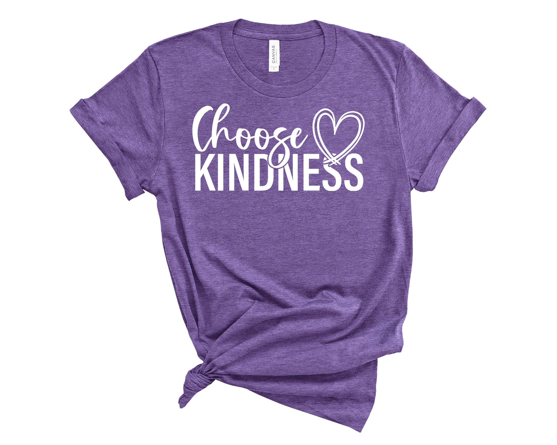 purple choose kindness shirt