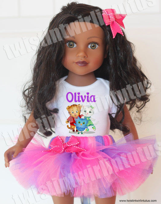 Daniel Tiger Doll Outfit