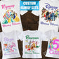 Disney Princess Family Birthday Shirts
