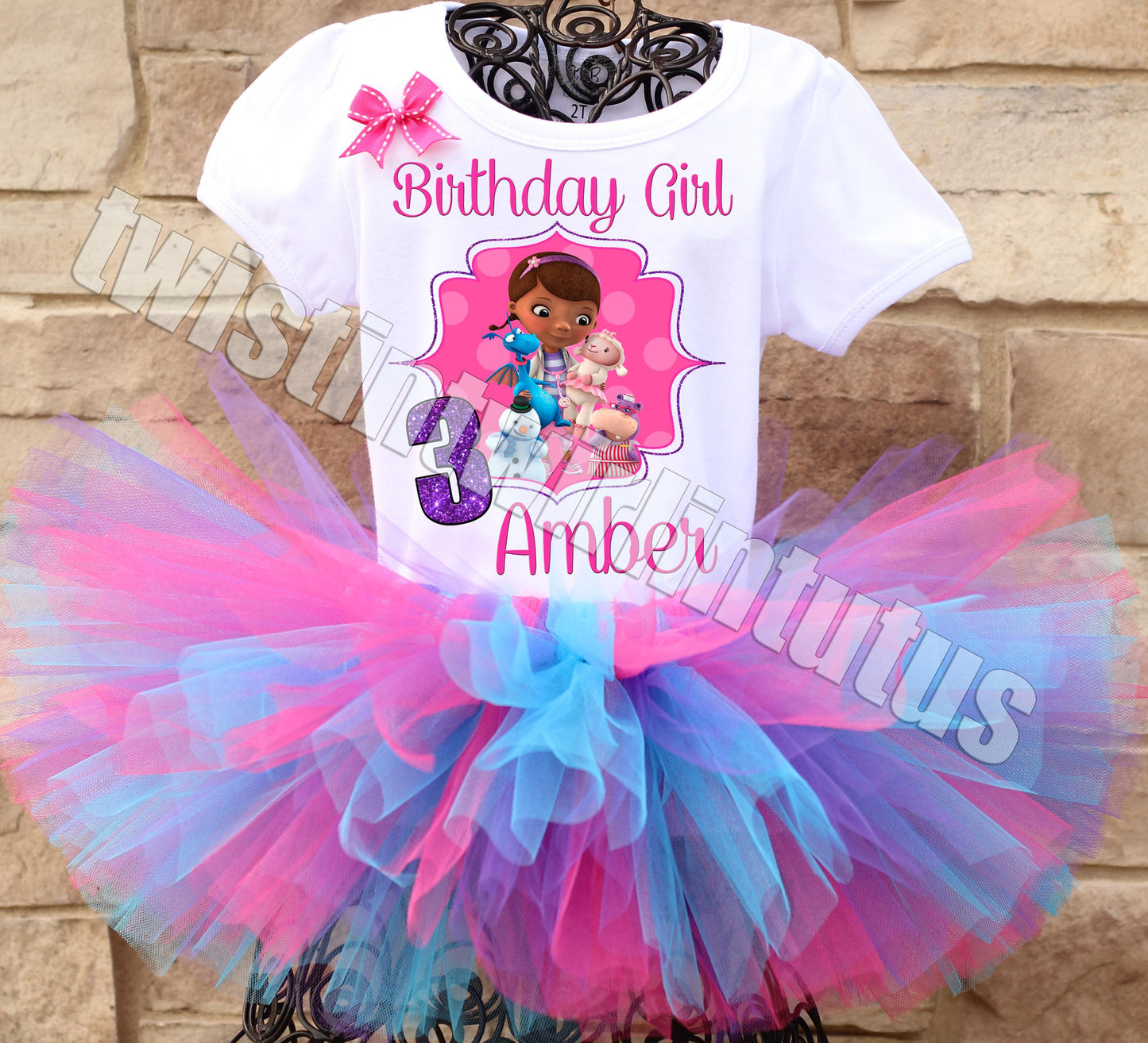 Doc McStuffins Birthday Tutu Outfit