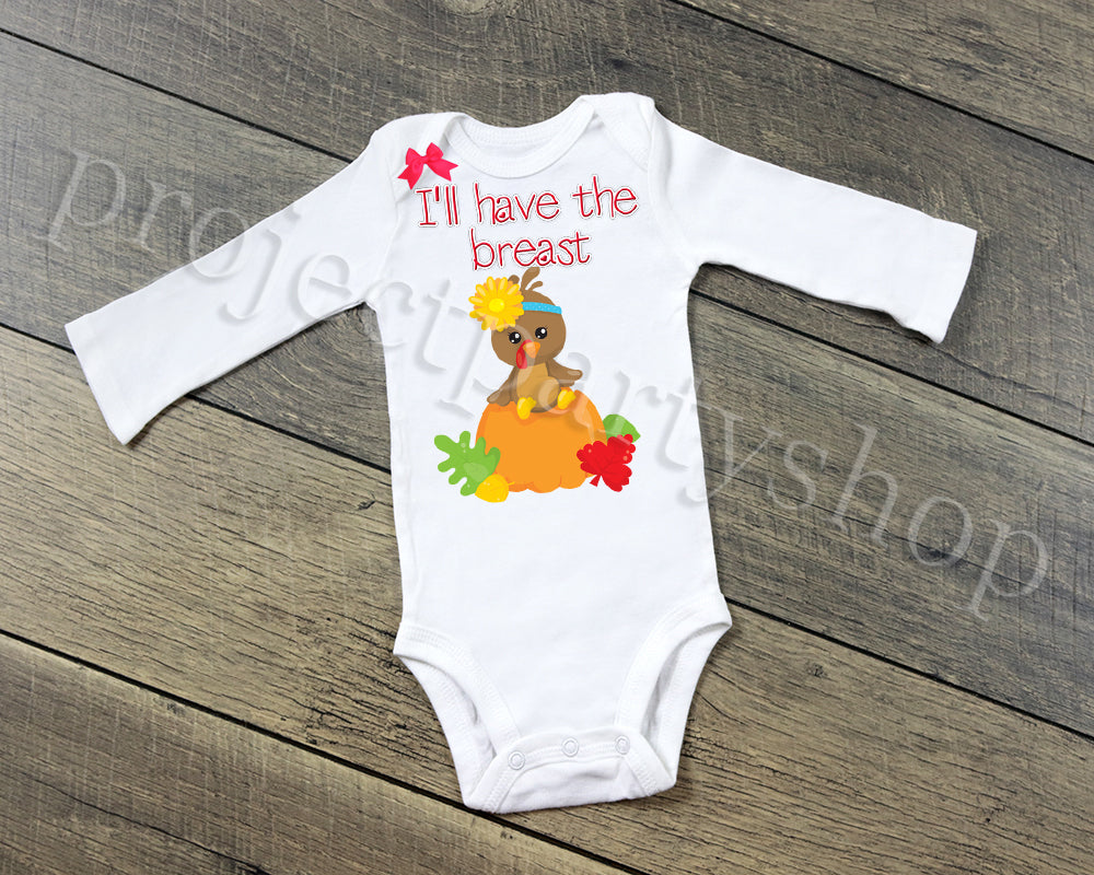 Baby's First Thanksgiving Outfit