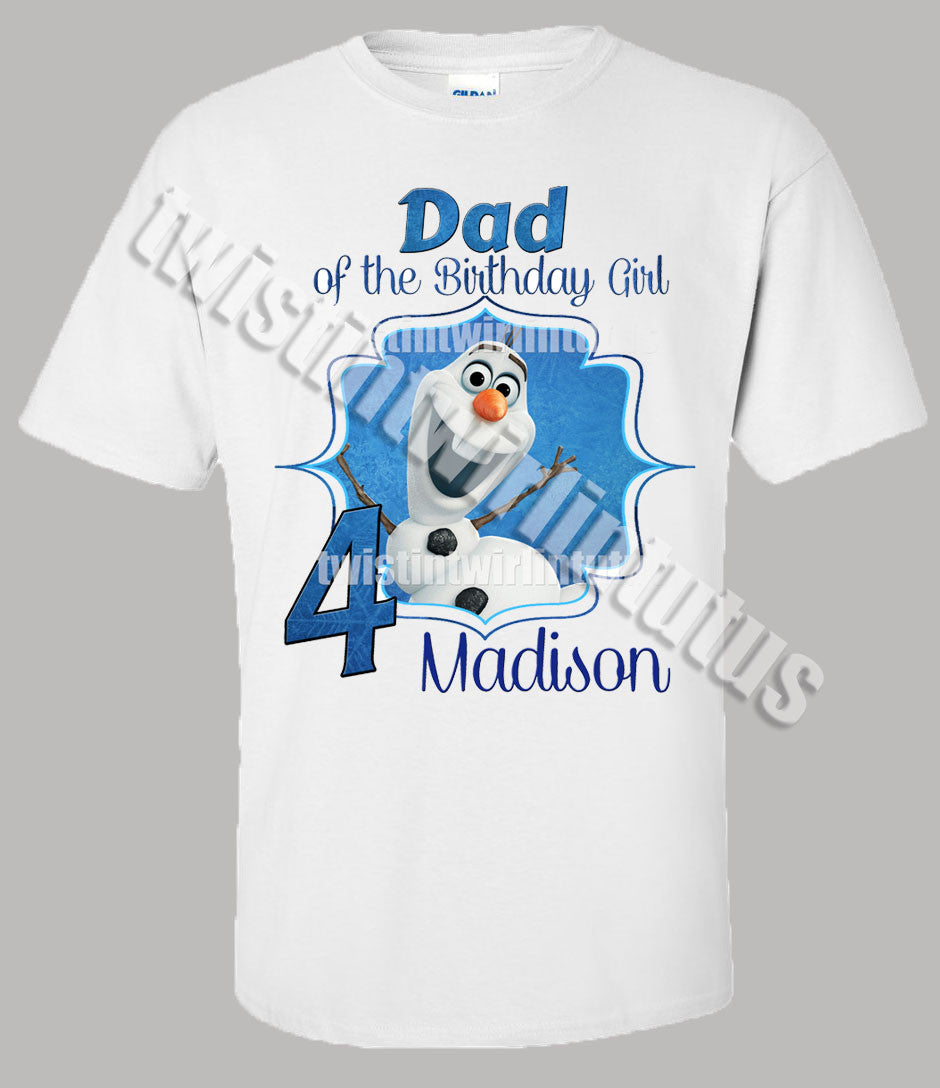 Frozen Dad Shirt