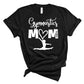 Black Gymnastics Mom Shirt