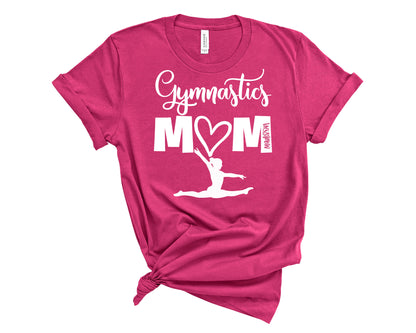 Pink Gymnastics Mom Shirt