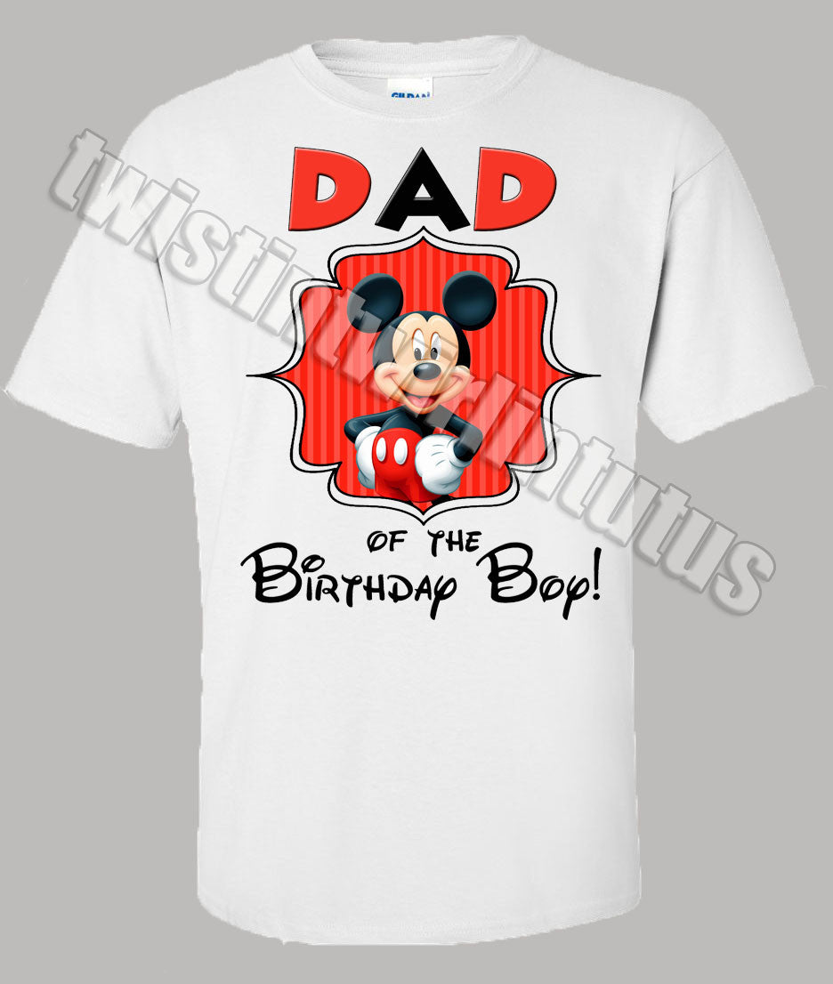 Mickey Mouse Dad shirt