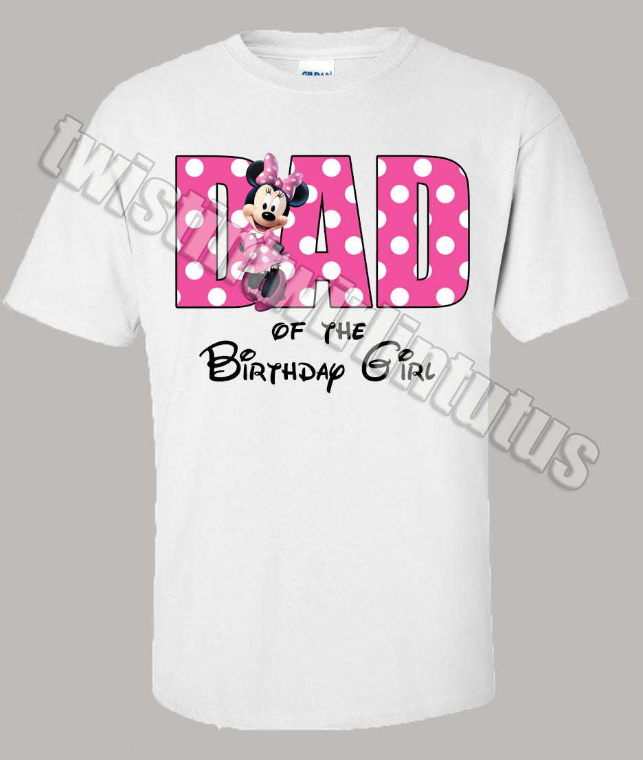 Minnie Mouse Dad Shirt