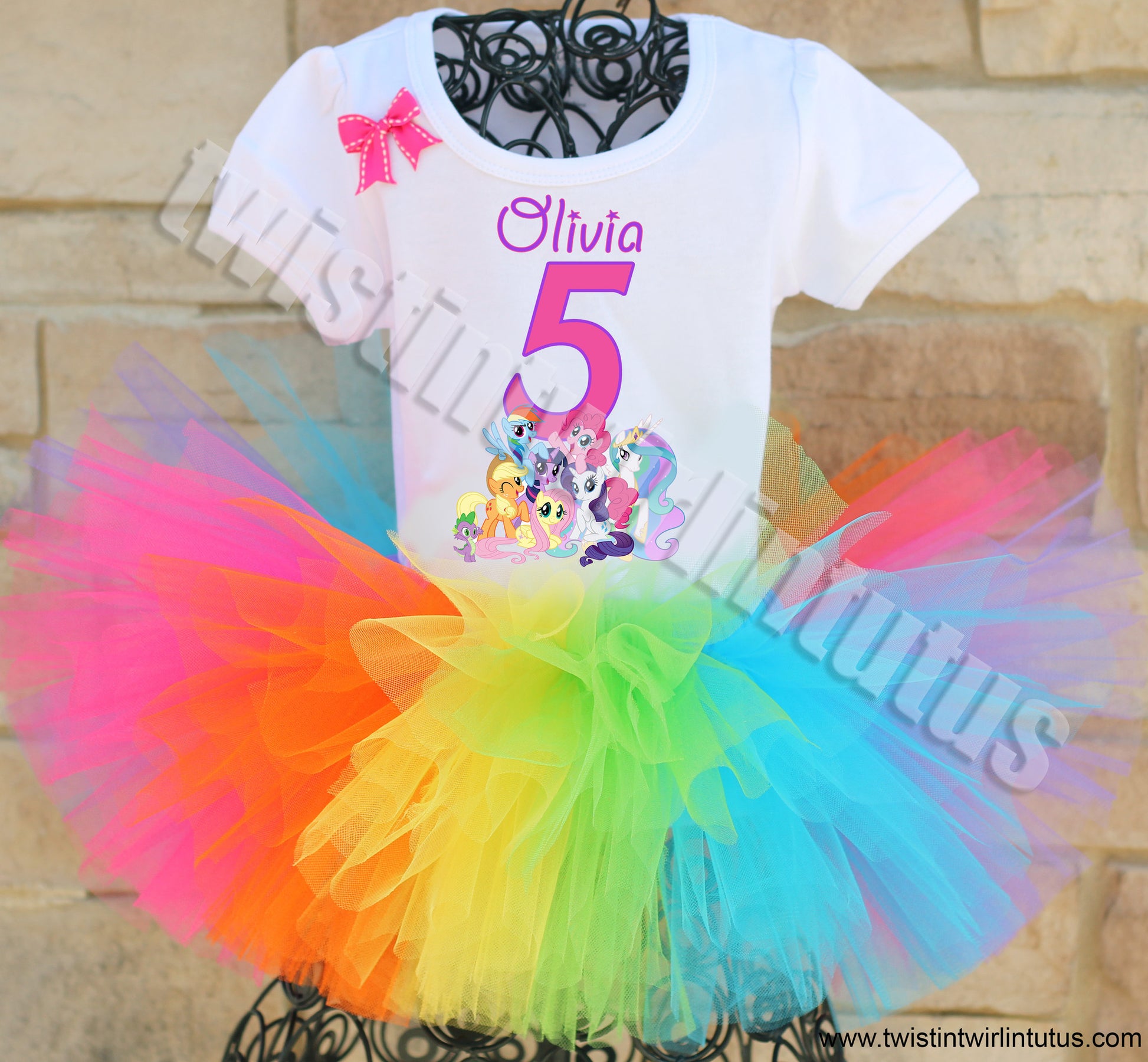 My Little Pony Birthday Tutu Outfit