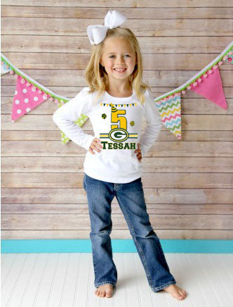 Green Bay Packers Birthday Shirt
