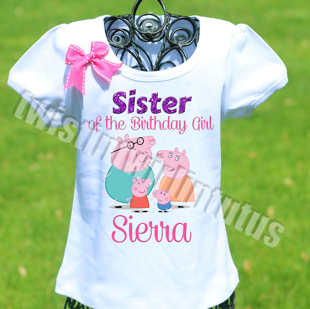 Peppa Pig Sister Shirt