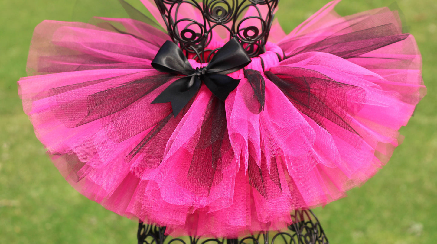 Pink and Black Tutu