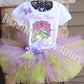 Princess Tiana Birthday Tutu Outit