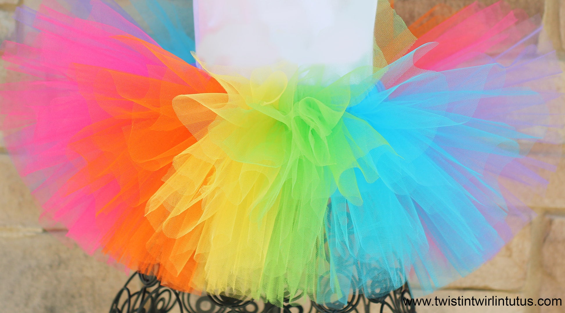 Adult rainbow tutu