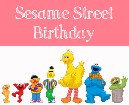 Sesame Street Birthday